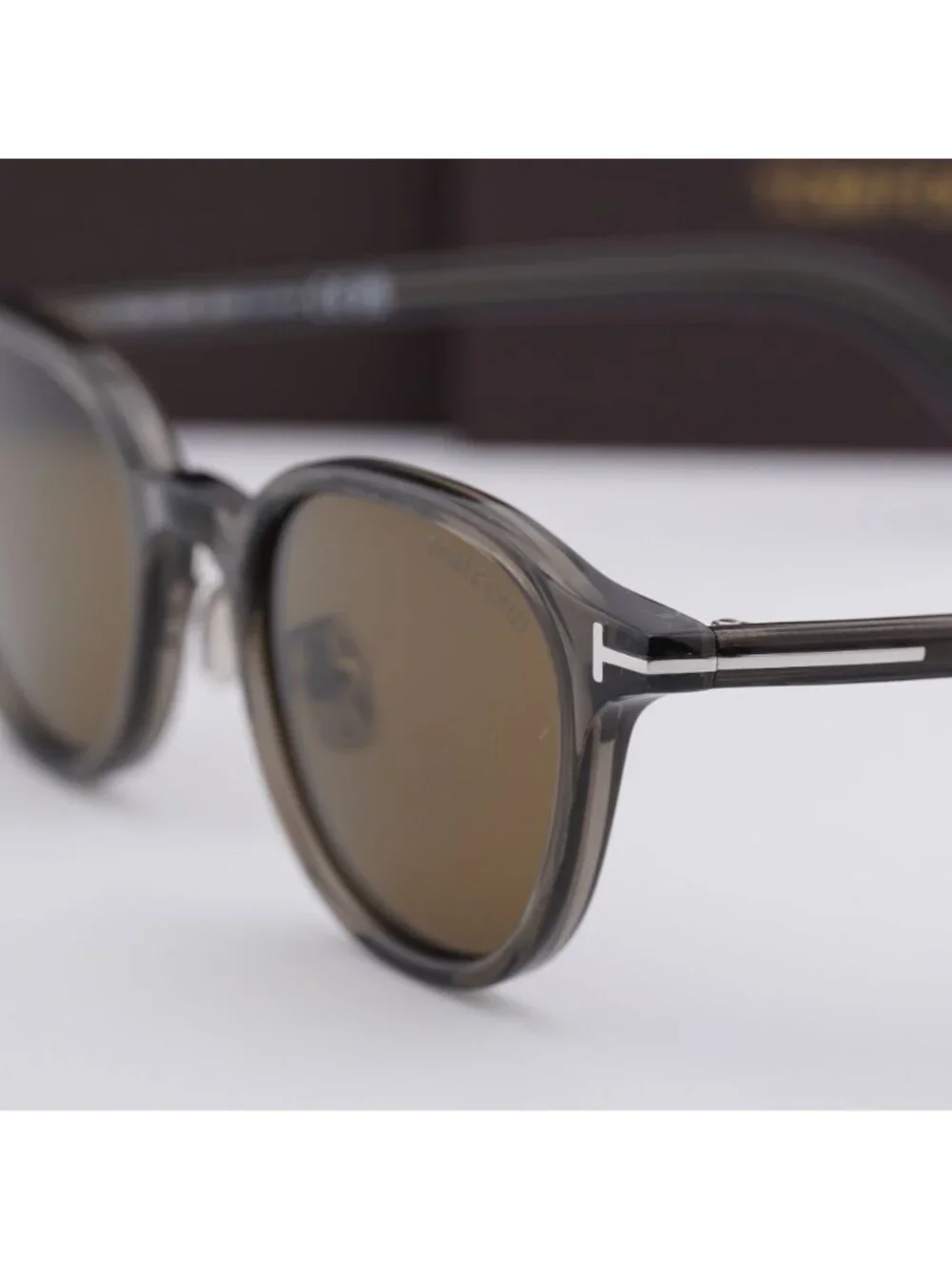 Tom Ford FT0977-D 20J Square Sunglasses - Grey / Roviex